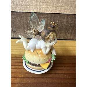 My Little Kitchen Fairies Cheeseburger Fairie Fairy 112911 In Box